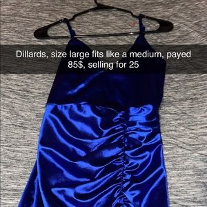 Cocktail dress, homecoming dress, smoke free house hold